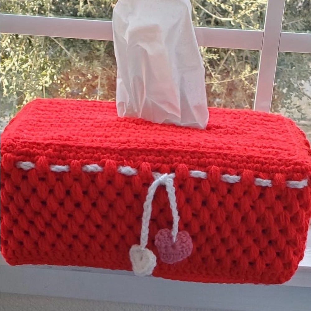 Purse, toys, clinics box cover cupholder, bookmarks, all handmade crochet
